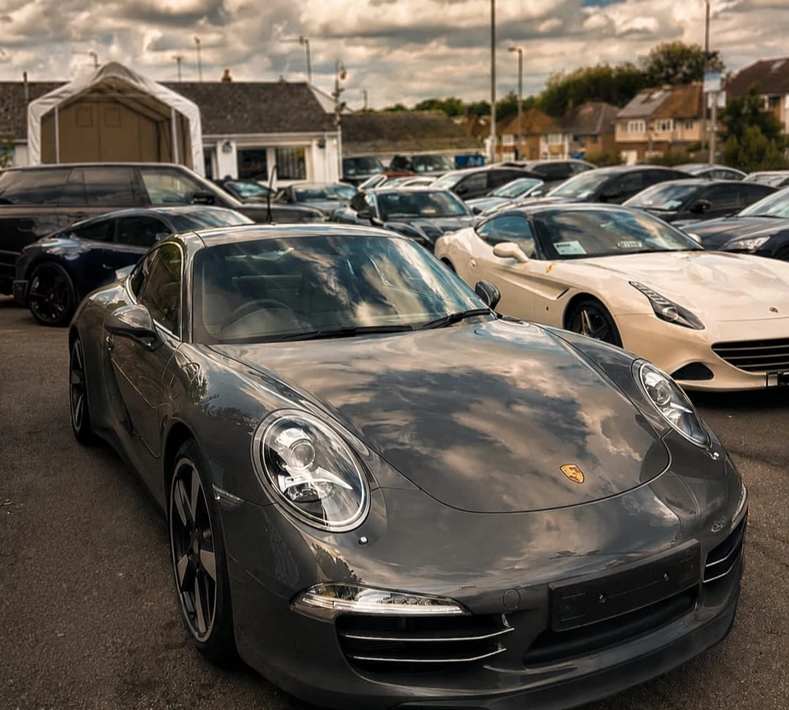 Porsche 911 after detailing